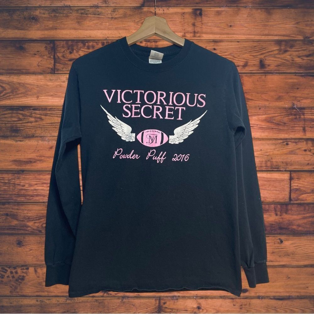 5 for $25🔥Gildan Victorious Secret Black Powder Puff 2016 T-Shirt Small
